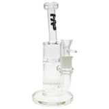 Thick Ass Glass 9.5" Honeycomb Percolator Bong w/ Spinning Splashguard, 18MM Female