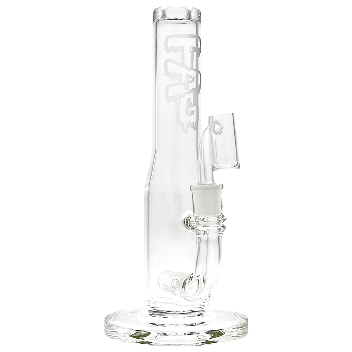 Thick Ass Glass 9.25" Quartz Inline Percolator Dab Rig 14MM Female Joint