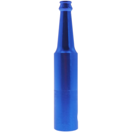 Thick Ass Glass Mini Beer Bottle Chillum | 2.75" Stealth Dry Herb Pipe