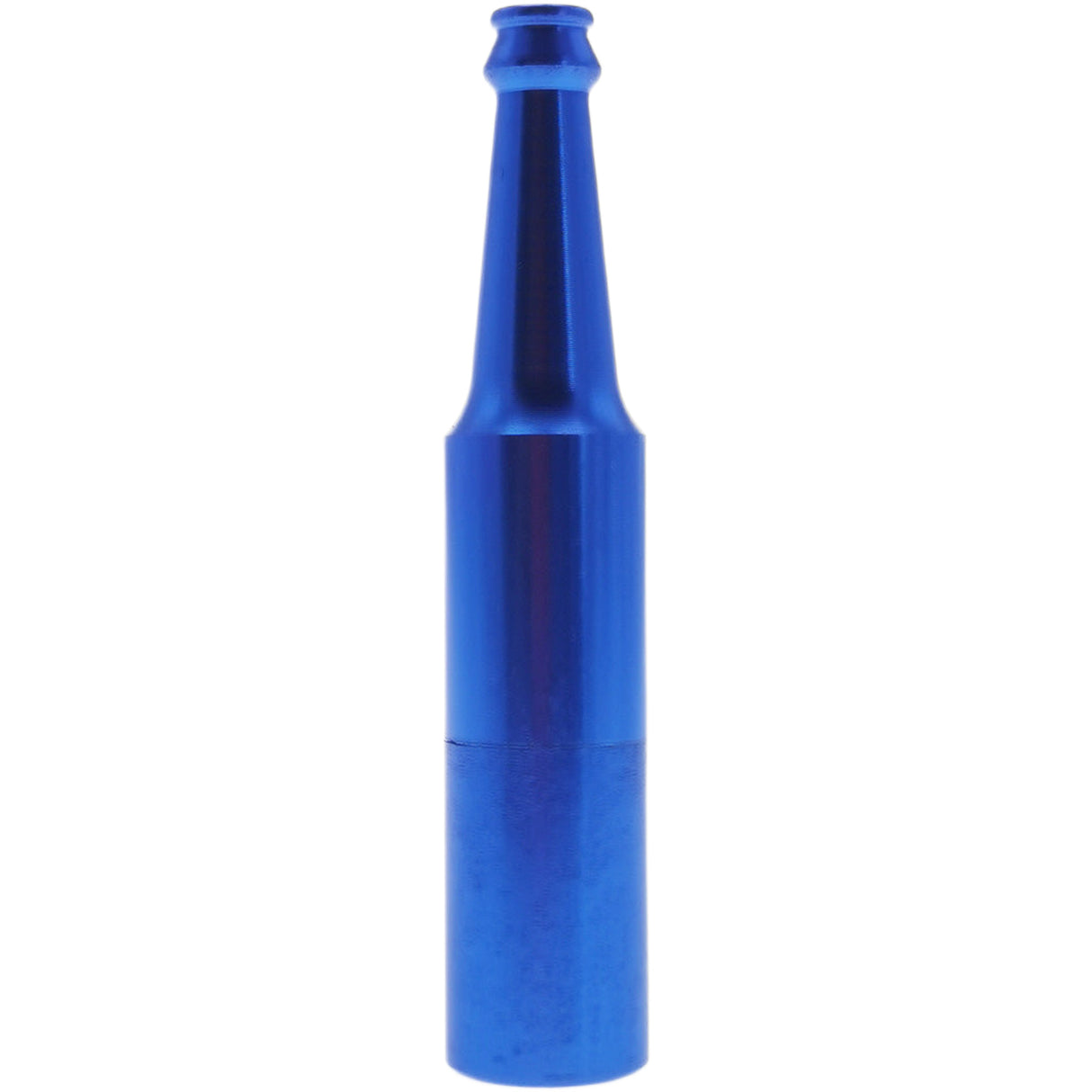 Thick Ass Glass Mini Beer Bottle Chillum | 2.75" Stealth Dry Herb Pipe