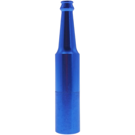Thick Ass Glass Mini Beer Bottle Chillum | 2.75" Stealth Dry Herb Pipe