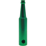 Thick Ass Glass Mini Beer Bottle Chillum | 2.75" Stealth Dry Herb Pipe