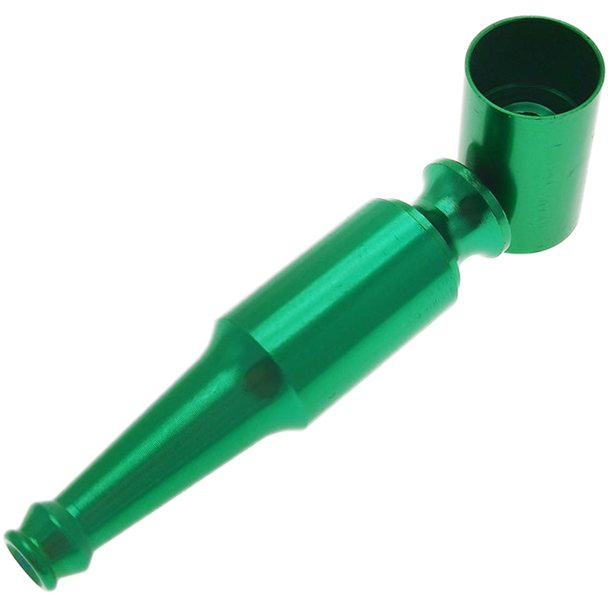 Thick Ass Glass Mini Beer Bottle Chillum | 2.75" Stealth Dry Herb Pipe