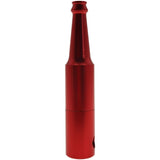 Thick Ass Glass Mini Beer Bottle Chillum | 2.75" Stealth Dry Herb Pipe