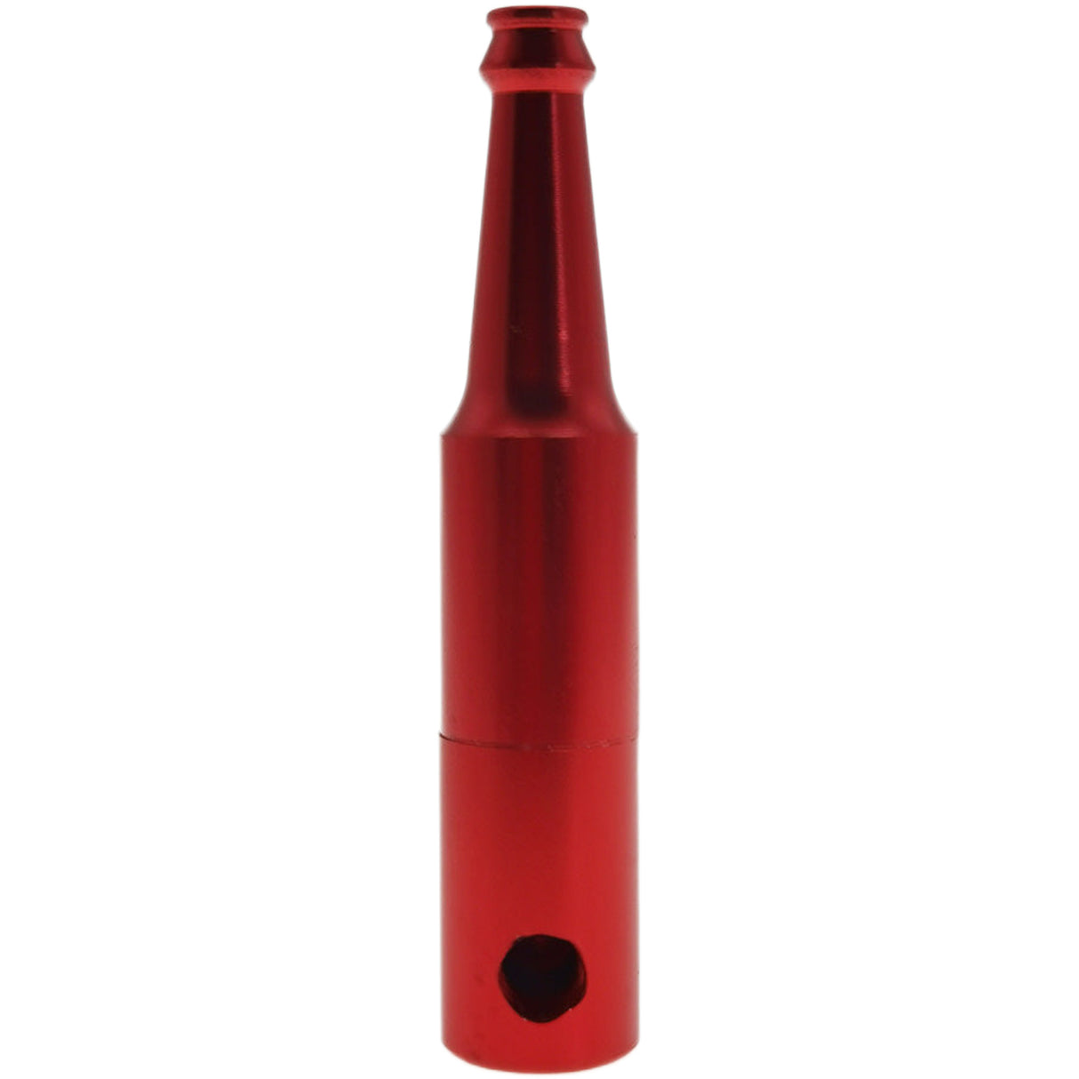 Thick Ass Glass Mini Beer Bottle Chillum | 2.75" Stealth Dry Herb Pipe
