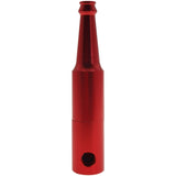 Thick Ass Glass Mini Beer Bottle Chillum | 2.75" Stealth Dry Herb Pipe