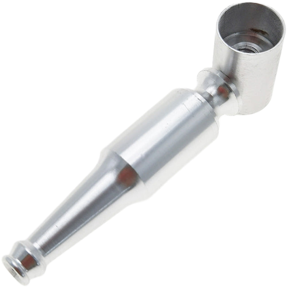 Thick Ass Glass Mini Beer Bottle Chillum | 2.75" Stealth Dry Herb Pipe