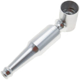 Thick Ass Glass Mini Beer Bottle Chillum | 2.75" Stealth Dry Herb Pipe