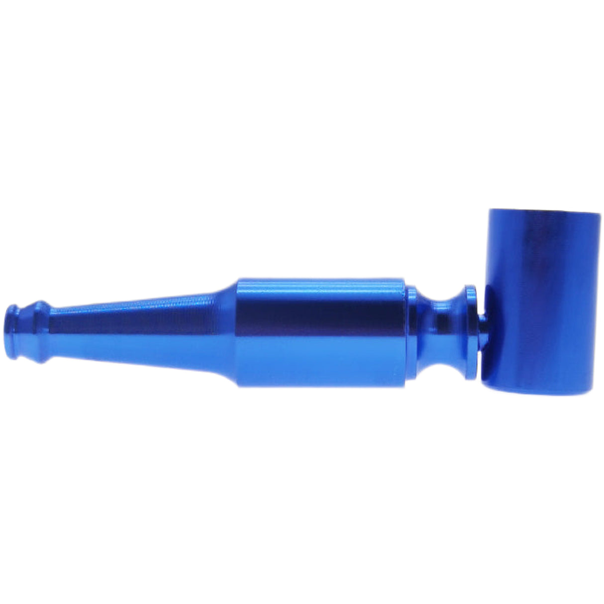 Thick Ass Glass Mini Beer Bottle Chillum | 2.75" Stealth Dry Herb Pipe