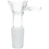 Thick Ass Glass Pinched Screen Bong Slide w/ Handle - Heat-Resistant Quartz