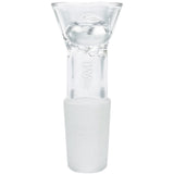 Thick Ass Glass Pinched Screen Bong Slide w/ Handle - Heat-Resistant Quartz