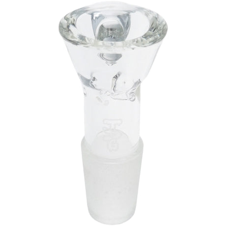 Thick Ass Glass Pinched Screen Bong Slide w/ Handle - Heat-Resistant Quartz