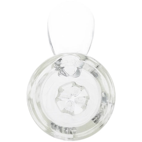 Thick Ass Glass Pinched Screen Bong Slide w/ Handle - Heat-Resistant Quartz