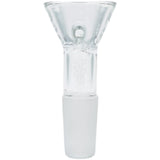 Thick Ass Glass Pinched Screen Bong Slide w/ Handle - Heat-Resistant Quartz