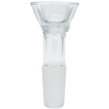 Thick Ass Glass Pinched Screen Bong Slide w/ Handle - Heat-Resistant Quartz
