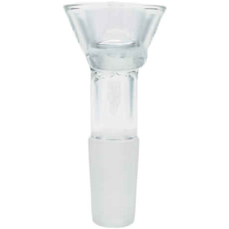 Thick Ass Glass Pinched Screen Bong Slide w/ Handle - Heat-Resistant Quartz