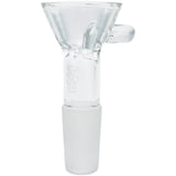Thick Ass Glass Pinched Screen Bong Slide w/ Handle - Heat-Resistant Quartz