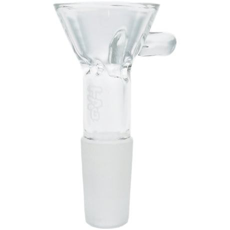Thick Ass Glass Pinched Screen Bong Slide w/ Handle - Heat-Resistant Quartz