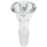 Thick Ass Glass Pinched Screen Bong Slide w/ Handle - Heat-Resistant Quartz