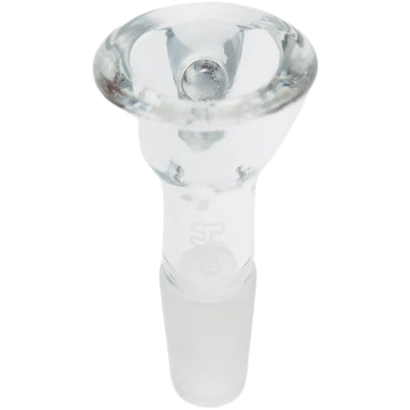Thick Ass Glass Pinched Screen Bong Slide w/ Handle - Heat-Resistant Quartz