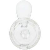 Thick Ass Glass Pinched Screen Bong Slide w/ Handle - Heat-Resistant Quartz