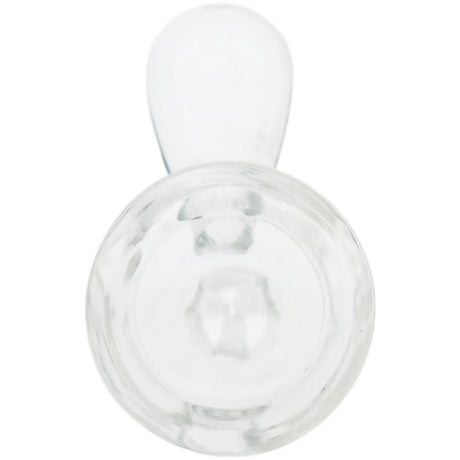 Thick Ass Glass Pinched Screen Bong Slide w/ Handle - Heat-Resistant Quartz