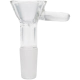 Thick Ass Glass Pinched Screen Bong Slide w/ Handle - Heat-Resistant Quartz