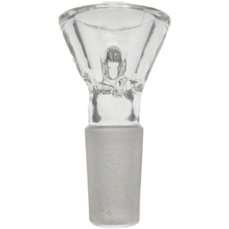 Thick Ass Glass Pinched Screen Bong Slide w/ Handle - Heat-Resistant Quartz