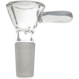 Thick Ass Glass Pinched Screen Bong Slide w/ Handle - Heat-Resistant Quartz