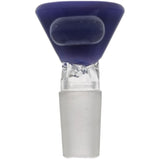 Thick Ass Glass Pinched Screen Bong Slide w/ Handle - Heat-Resistant Quartz