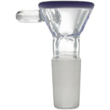 Thick Ass Glass Pinched Screen Bong Slide w/ Handle - Heat-Resistant Quartz