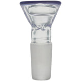 Thick Ass Glass Pinched Screen Bong Slide w/ Handle - Heat-Resistant Quartz