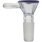 Thick Ass Glass Pinched Screen Bong Slide w/ Handle - Heat-Resistant Quartz