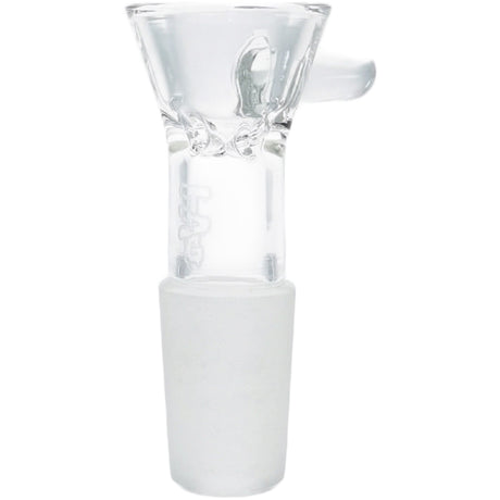 Thick Ass Glass Pinched Screen Bong Slide w/ Handle - Heat-Resistant Quartz