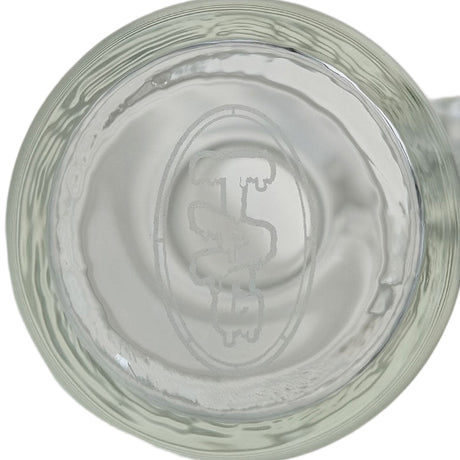 Thick Ass Glass Quartz Ash Catcher 14M-18F 3.75" Downstem