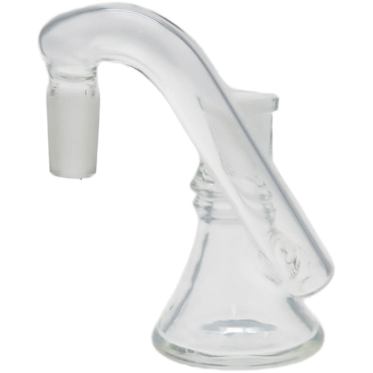 Thick Ass Glass Quartz Ash Catcher & Drop Down Adapter - Dual Size
