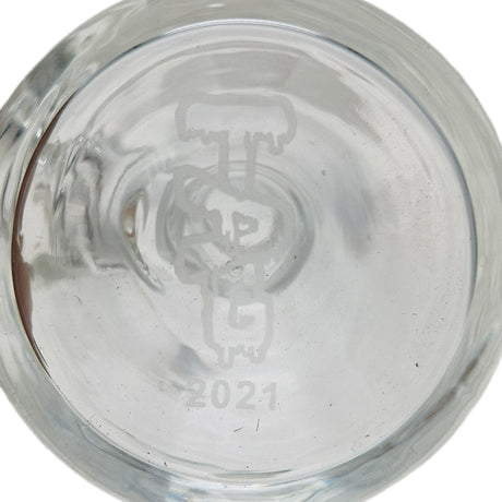 Thick Ass Glass Quartz Ash Catcher & Drop Down Adapter - Dual Size