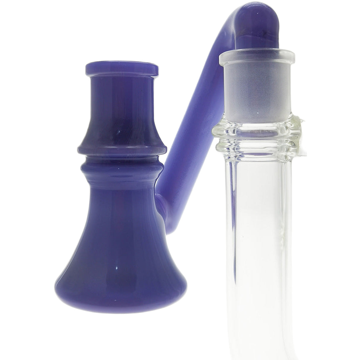 Thick Ass Glass Quartz Ash Catcher & Drop Down Adapter - Dual Size