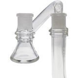 Thick Ass Glass Quartz Ash Catcher & Drop Down Adapter - Dual Size