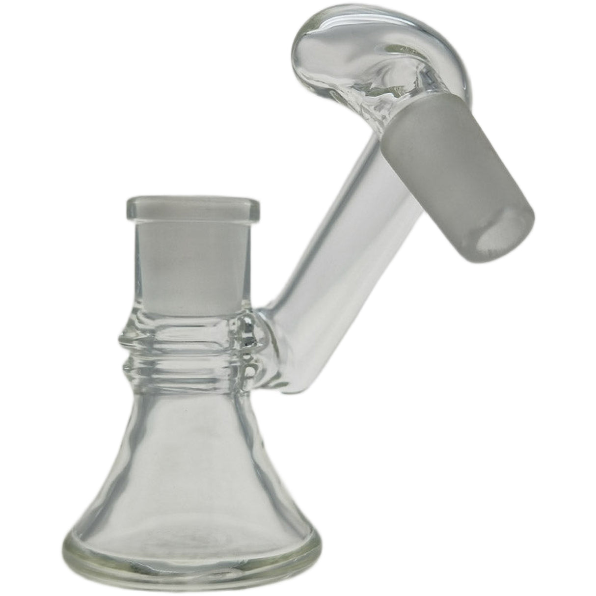 Thick Ass Glass Quartz Ash Catcher & Drop Down Adapter - Dual Size