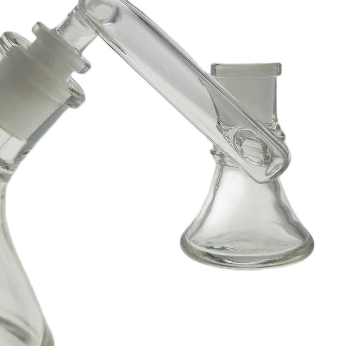 Thick Ass Glass Quartz Ash Catcher & Drop Down Adapter - Dual Size