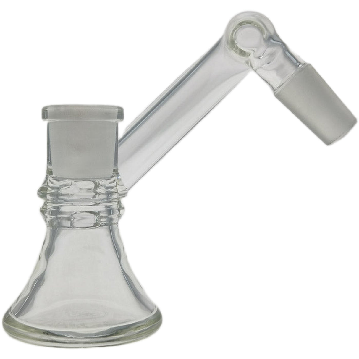 Thick Ass Glass Quartz Ash Catcher & Drop Down Adapter - Dual Size