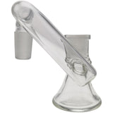 Thick Ass Glass Quartz Ash Catcher & Drop Down Adapter - Dual Size