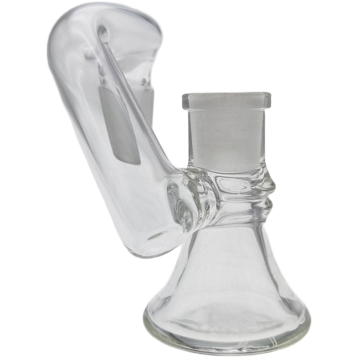Thick Ass Glass Quartz Ash Catcher & Drop Down Adapter - Dual Size