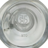 Thick Ass Glass Quartz Ash Catcher & Drop Down Adapter - Dual Size