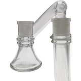 Thick Ass Glass Quartz Ash Catcher & Drop Down Adapter - Dual Size