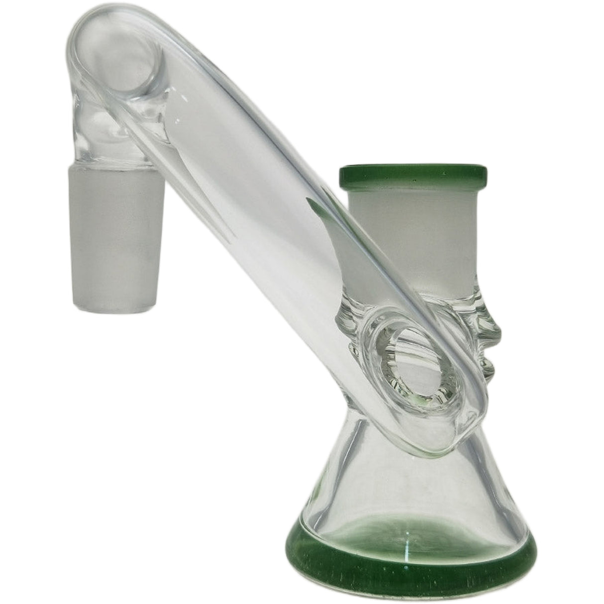 Thick Ass Glass Quartz Ash Catcher & Drop Down Adapter - Dual Size