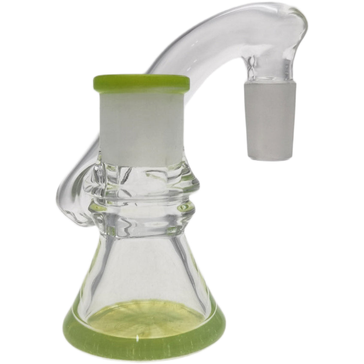Thick Ass Glass Quartz Ash Catcher & Drop Down Adapter - Dual Size