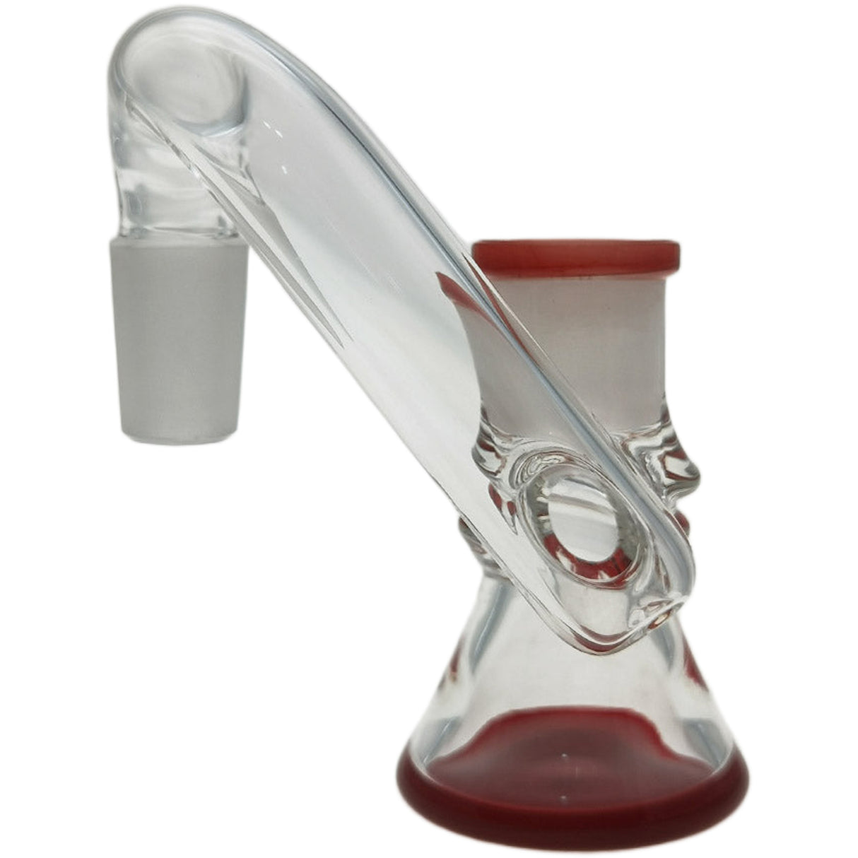 Thick Ass Glass Quartz Ash Catcher & Drop Down Adapter - Dual Size