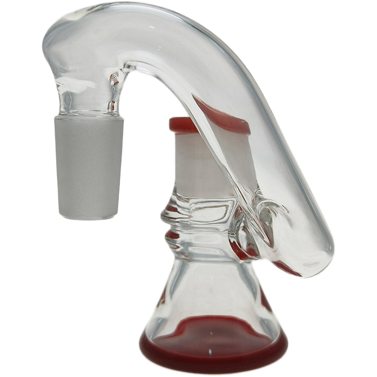Thick Ass Glass Quartz Ash Catcher & Drop Down Adapter - Dual Size